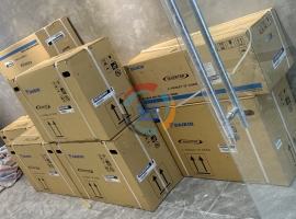  Bàn giao hệ thống máy lạnh Daikin tại Thủ Đức