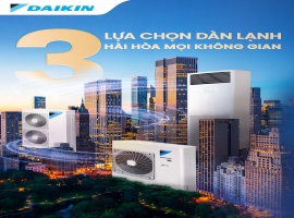 DAIKIN SKYAIR GIÁ TỐT TẠI HỒ CHÍ MINH - LỰA CHỌN DÀN LẠNH, HÀI HÒA MỌI KHÔNG GIAN