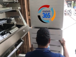 Vệ sinh máy lạnh tủ đứng giá tốt tại Hồ Chí Minh