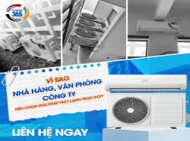 Giải Pháp Máy Lạnh Trọn Gói Cho Nhà Hàng, Văn Phòng: Đầu Tư Thông Minh – Vận Hành Bền Vững