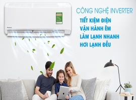 Giới thiệu 4 mẫu máy lạnh treo tường 1.5 HP mới nhất của Panasonic
