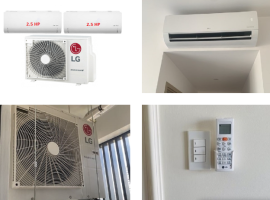 Nhận lắp đặt hệ thống máy lạnh LG multi dàn nóng 5 HP tại Hồ Chí Minh