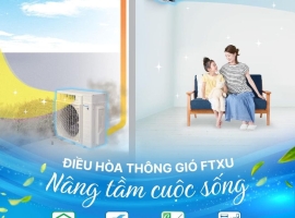 Điều hòa Daikin FTXU giá tốt tại Hồ Chí Minh