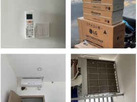 Nhận lắp đặt hệ thống máy lạnh LG multi dàn nóng 2 HP tại Hồ Chí Minh