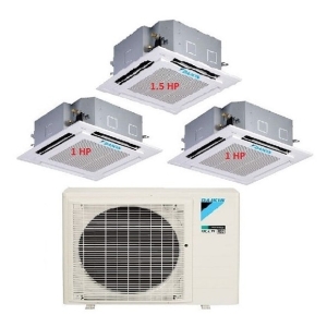 32.Máy Lạnh Multi Daikin Inverter 1 Dàn Nóng 3.5 HP + 3 Dàn Lạnh Âm Trần 1 HP – 1.5 HP