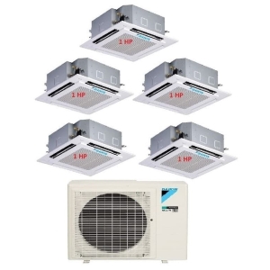 29.Máy Lạnh Multi Daikin Inverter 1 Dàn Nóng 4 HP + 5 Dàn Lạnh Âm Trần 1 HP 