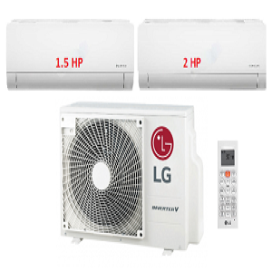 17.Máy Lạnh Multi LG 1 Dàn Nóng 2.5 Hp + 1 Dàn Lạnh Treo Tường 1.5 Hp + 1 Dàn Lạnh Treo Tường 2 Hp
