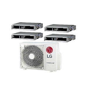 64.Máy Lạnh Multi LG 1 Dàn Nóng 4 Hp + 4 Dàn Lạnh Âm Trần Nối Ống Gió 1 Hp