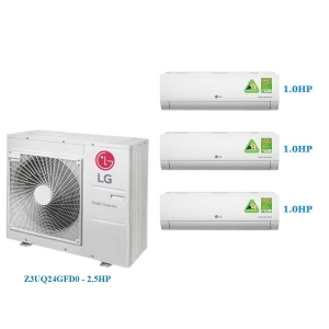 Combo Multi LG Inverter 1 Dàn Nóng 2.5 Hp Z3UQ24GFD0/AMNQ09GSJB0