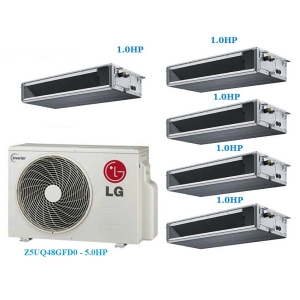 Combo Multi LG Inverter 1 Dàn Nóng 5 Hp Z5UQ48GFD0/AMNQ09GL1A0