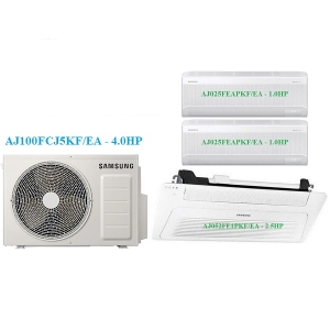 Combo Multi Samsung Inverter 1 Dàn Nóng 4Hp + 2 DLTT + 1 DLAT1HT