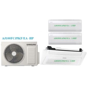 Combo Multi Samsung Inverter 1 DN 4Hp + 3 DLTT 1Hp-1.5Hp + DLAT1HT 2Hp