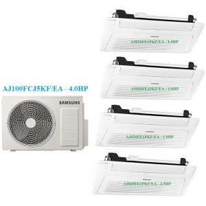 Combo Multi Samsung Inverter 1 Dàn Nóng 4 Hp + 4 Dàn Lạnh 1 Hướng 1Hp-2.5Hp