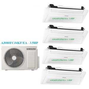 Combo Multi Samsung Inverter 1 Dàn Nóng 3.5 Hp + 4 Dàn Lạnh 1 Hướng 1Hp