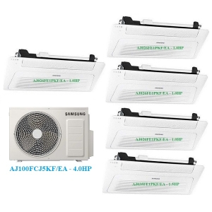Combo Multi Samsung Inverter 1 Dàn Nóng 4 Hp + 5 Dàn Lạnh 1 Hướng 1Hp-1.5Hp