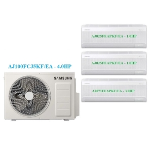 Combo Multi Samsung Inverter 1 Dàn Nóng 4 Hp + 3 Dàn Lạnh 1 Hp-3 Hp