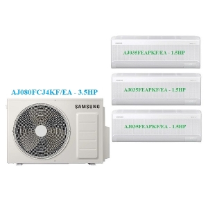 Combo Multi Samsung Inverter 1 Dàn Nóng 3.5 Hp + 3 Dàn Lạnh 1.5 Hp