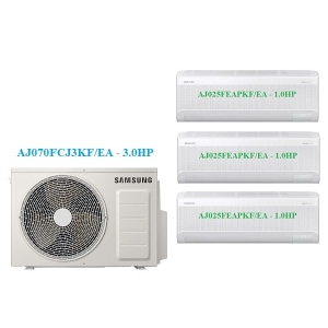 Combo Multi Samsung Inverter 1 Dàn Nóng 3 Hp AJ070FCJ3KF/EA - AJ025FEAPKF/EA