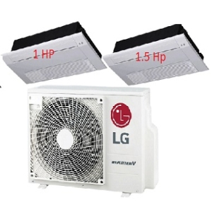 36.Máy Lạnh Multi LG 1 Dàn Nóng 2 Hp + 2 Dàn Lạnh Âm Trần 1 Hướng Thổi 1 Hp - 1.5 Hp
