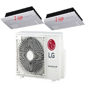 31.Máy Lạnh Multi LG 1 Dàn Nóng 2 Hp + 2 Dàn Lạnh Âm Trần 1 Hướng Thổi 1 Hp
