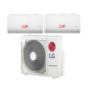 26.Máy Lạnh Multi LG 1 Dàn Nóng 4 Hp + 2 Dàn Lạnh Treo Tường 2 Hp