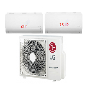 29.Máy Lạnh Multi LG 1 Dàn Nóng 4 Hp + 1 Dàn Lạnh Treo Tường 2 Hp + 1 Dàn Lạnh Treo Tường 2.5 Hp