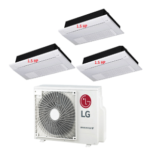 52.Máy Lạnh Multi LG 1 Dàn Nóng 3.5 Hp + 3 Dàn Lạnh Âm Trần 1 Hướng Thổi 1.5 Hp