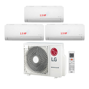 23.Máy Lạnh Multi LG 1 Dàn Nóng 4 Hp + 3 Dàn Lạnh Treo Tường 1.5 Hp