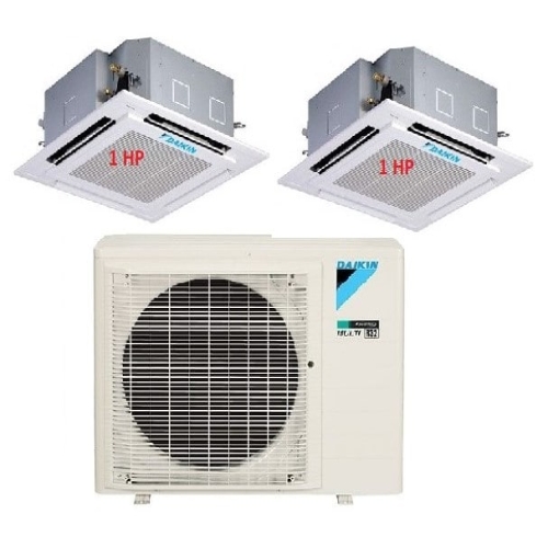 26.Máy Lạnh Multi Daikin Inverter 1 Dàn Nóng 2 HP + 2 Dàn Lạnh Âm Trần 1 HP 