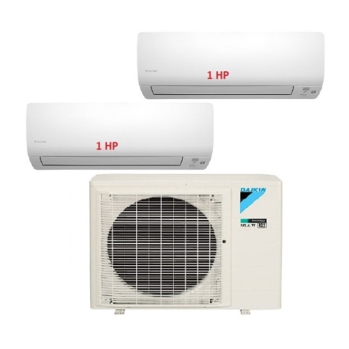 1.Máy Lạnh Multi Daikin Inverter 1 Dàn Nóng 2 HP + 2 Dàn Lạnh Treo Tường 1 HP