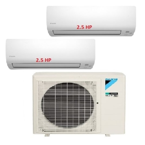 54.Máy Lạnh Multi Daikin Inverter 1 Dàn Nóng 4 HP + 2 Dàn Lạnh Treo Tường 2.5 HP 