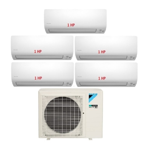4.Máy Lạnh Multi Daikin Inverter 1 Dàn Nóng 4 HP + 5 Dàn Lạnh Treo Tường 1 HP