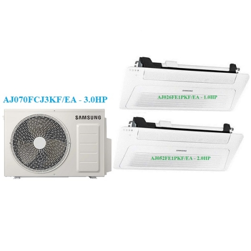 Combo Multi Samsung Inverter 1 Dàn Nóng 3 Hp + 2 Dàn Lạnh 1 Hướng 1Hp-2Hp