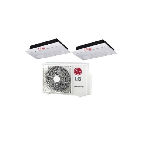 51.Máy Lạnh Multi LG 1 Dàn Nóng 2.5 Hp + 2 Dàn Lạnh Âm Trần 1 Hướng Thổi 1.5 Hp