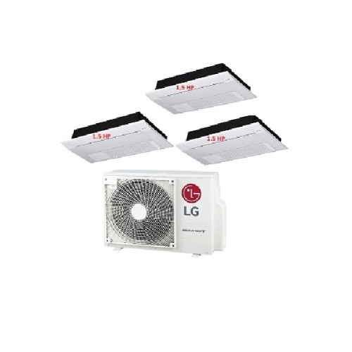 53.Máy Lạnh Multi LG 1 Dàn Nóng 4 Hp + 3 Dàn Lạnh Âm Trần 1 Hướng Thổi 1.5 Hp