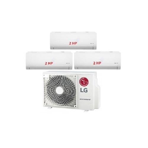 27.Máy Lạnh Multi LG 1 Dàn Nóng 5 Hp + 3 Dàn Lạnh Treo Tường 2 Hp